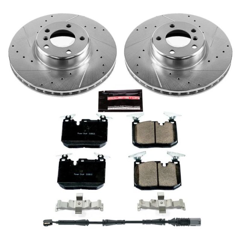 PSB Z23 Evolution Kit - Power Stop 14-16 BMW 228i Front Z23 Evolution Sport Brake Kit