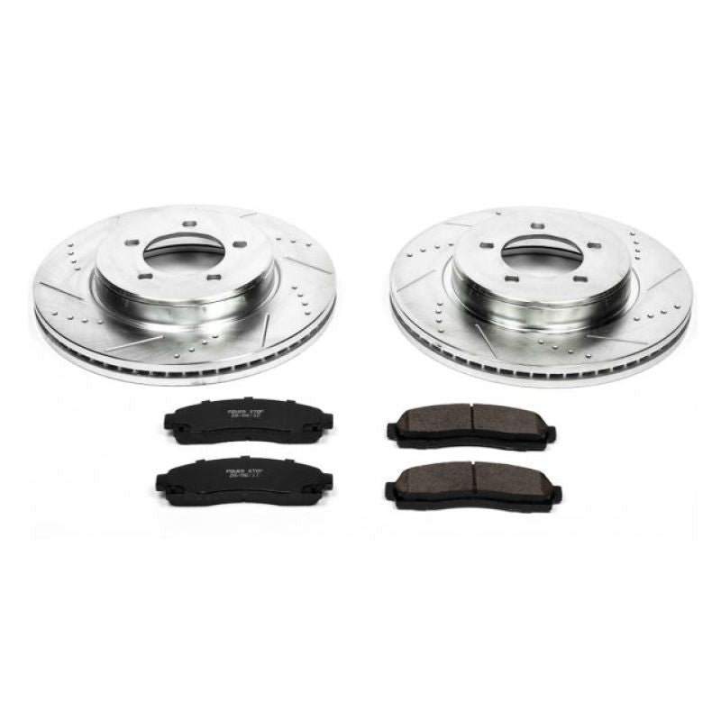 PSB Z23 Evolution Kit - Power Stop 02-05 Ford Explorer Front Z23 Evolution Sport Brake Kit