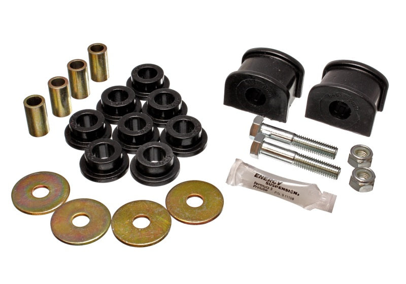 ES Sway Bar Bushings - Black - Energy Suspension 95-97 Ford Explorer/Bronco 2WD/4WD 19mm Black Rear Sway Bar Bushing Set
