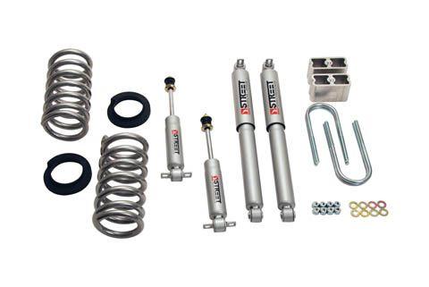 BT Lower Kit w SP Shocks - Belltech LOWERING KIT WITH SP SHOCKS