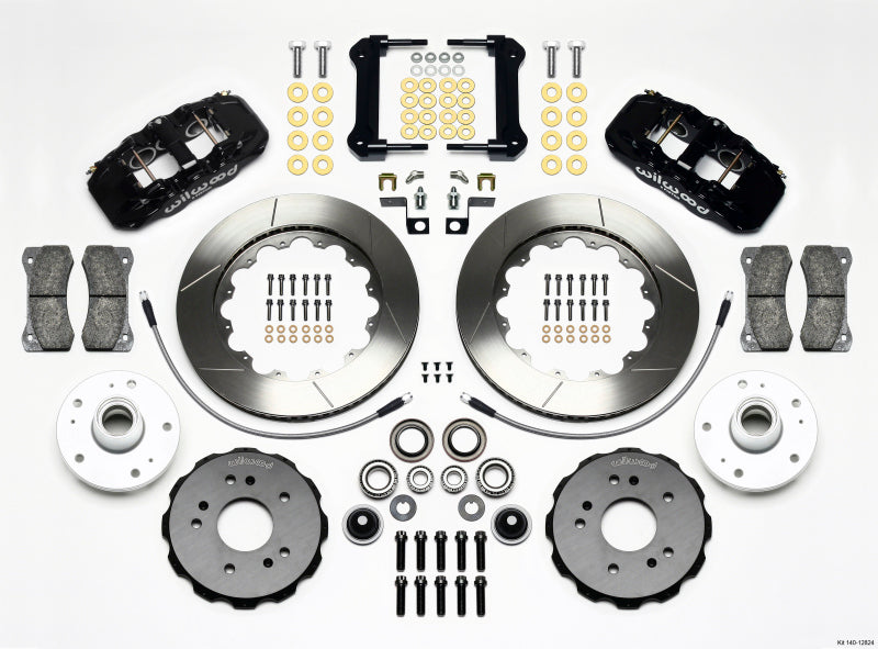 WIL Aero Brake Kit - Wilwood AERO6 Front Truck Kit 14.25in 97-03 Ford F150