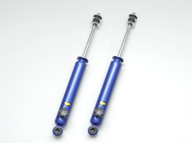 CUS OE Replacement Shocks - Cusco 83-87 Toyota Corolla GT-S (Trueno) AE86 14-Way Damper Adj. Twin-Tube Rear Shocks w/ Bushings