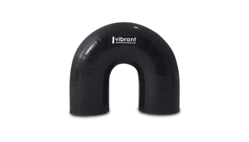 VIB 4 Ply Hoses - Vibrant 180 Degree Elbow 3.50in ID x 4.75in Leg Length Silicone Hose Coupler