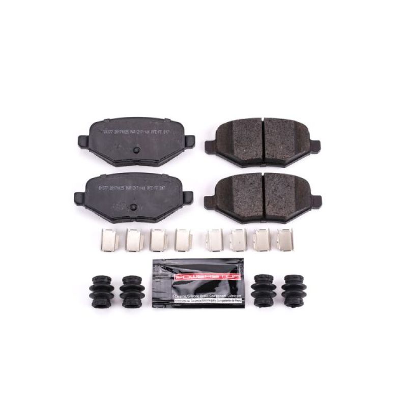 PSB Z23 Evolution Brake Pads - Power Stop 11-13 Ford Edge Rear Z23 Evolution Sport Brake Pads w/Hardware