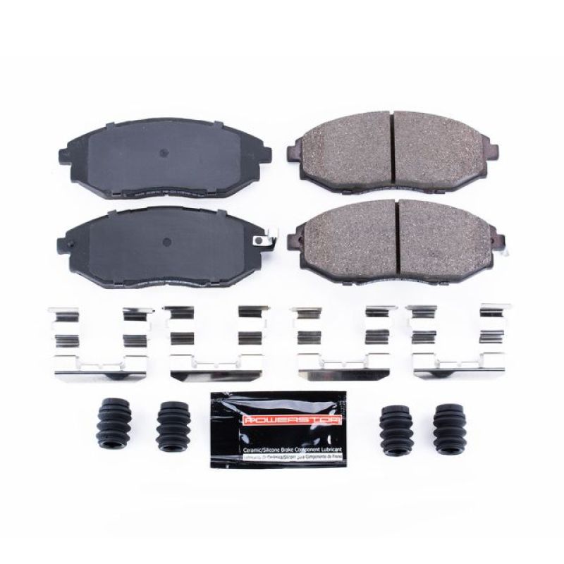 PSB Z23 Evolution Brake Pads - Power Stop 04-06 Chevrolet Epica Front Z23 Evo Sport Brake Pad w/Hardware