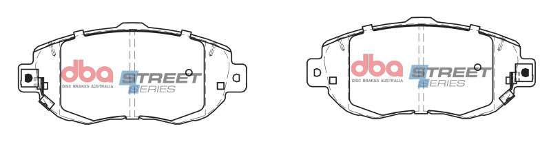 DBA Street Series Brake Pads - DBA 93-05 Lexus GS300 Front Street Series Brake Pads