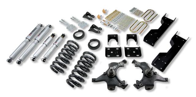BT Lower Kit w SP Shocks - Belltech LOWERING KIT WITH SP SHOCKS