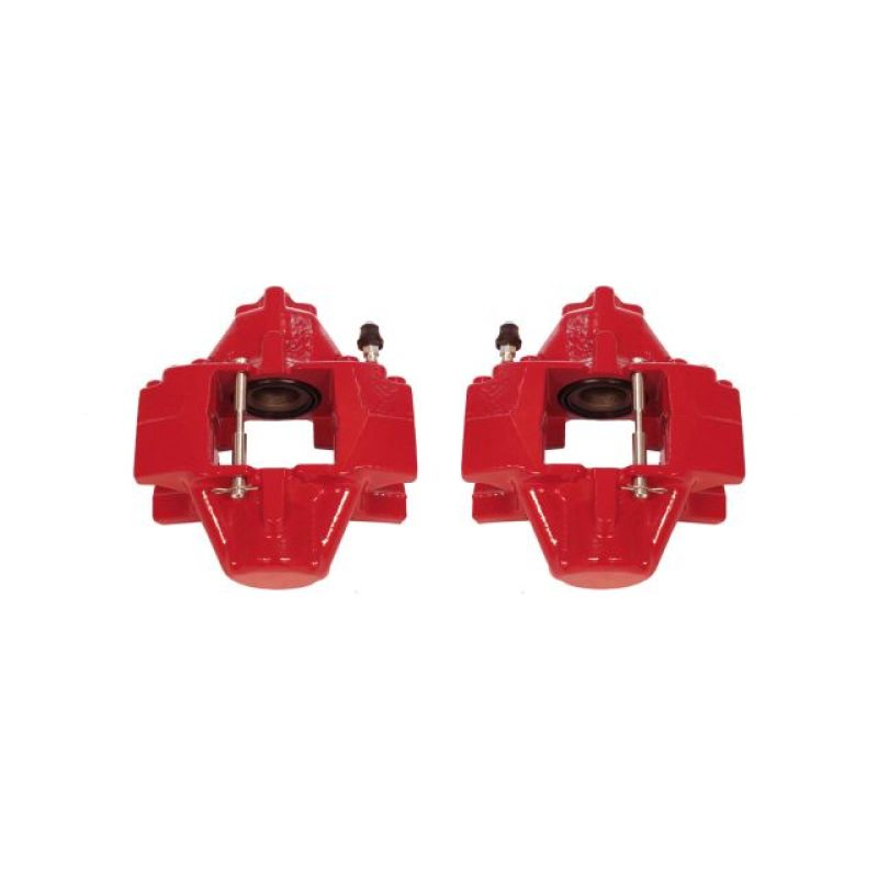 PSB Red Calipers - Power Stop 98-05 Lexus GS300 Rear Red Calipers w/o Brackets - Pair