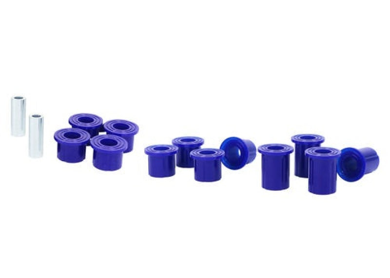 SPR Bushings - Leaf Spring - SuperPro 2005 Nissan Frontier LE Rear Leaf Spring and Shackle Bushing Kit