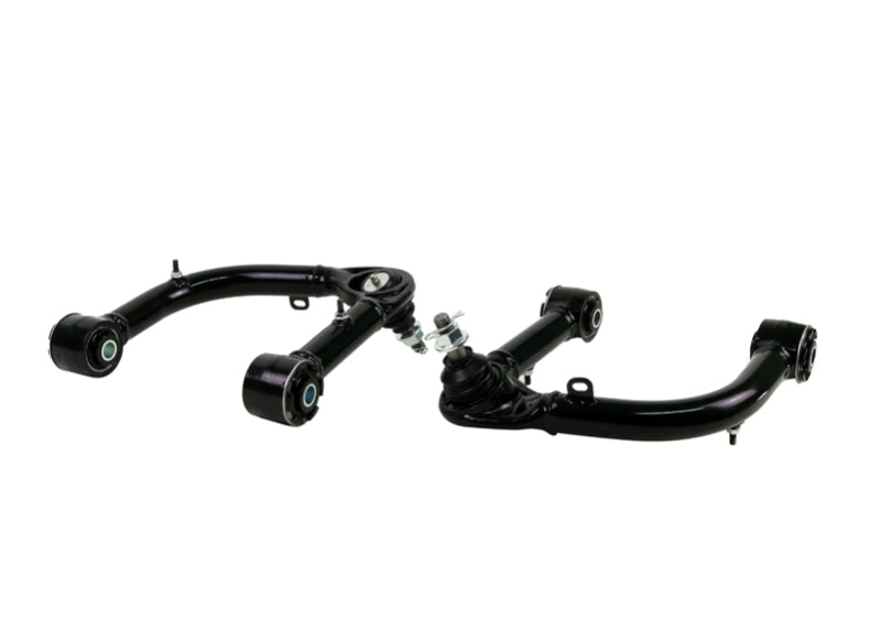 WL Control Arms - Front - Whiteline Offset Upper Control Arms for Correct Caster Camber & Improved Clearance