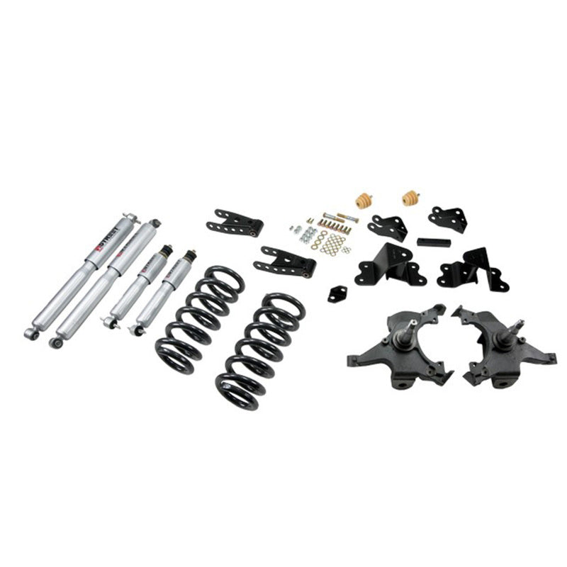 BT Lower Kit w SP Shocks - Belltech LOWERING KIT WITH SP SHOCKS