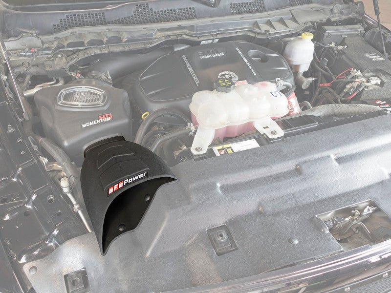 AFE P5R Air Intake - aFe Momentum HD Dynamic Air Scoop 14-16 RAM 1500 EcoDiesel V6 3.0L