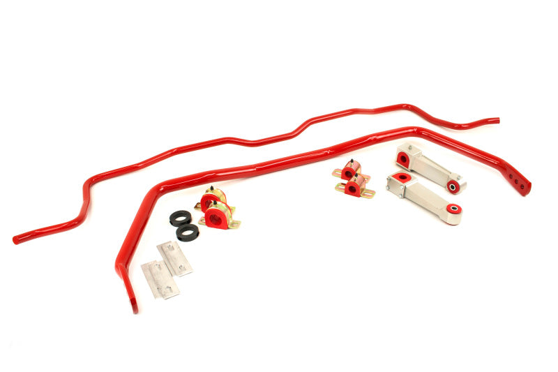 UMI Sway Bars - UMI Performance 05-14 Ford Mustang Front & Rear Sway Bar Kit