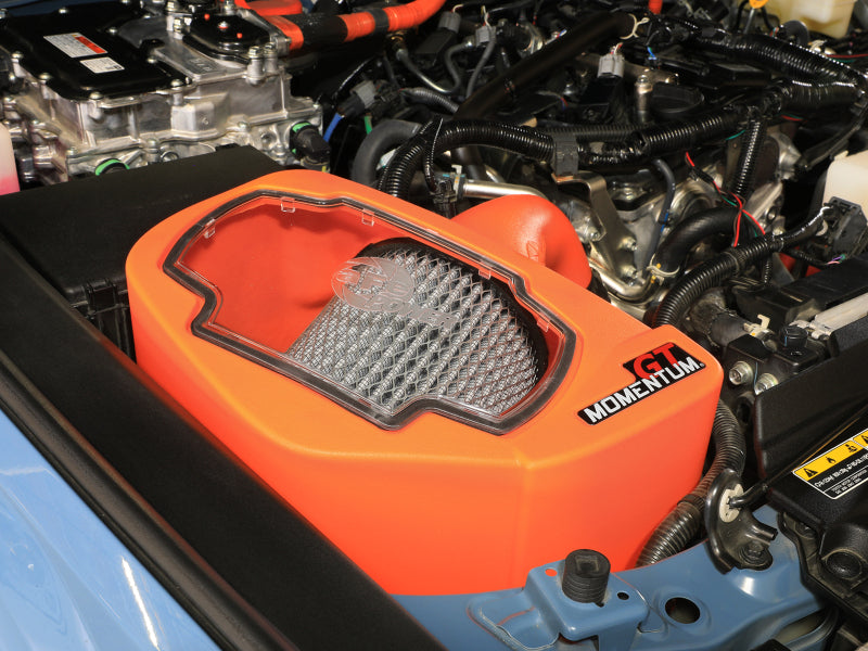AFE Momentum GT Cold Air Intakes - aFe POWER Momentum GT Pro Dry S Intake System 24-25 Toyota Land Cruiser (J250) - Orange Edition