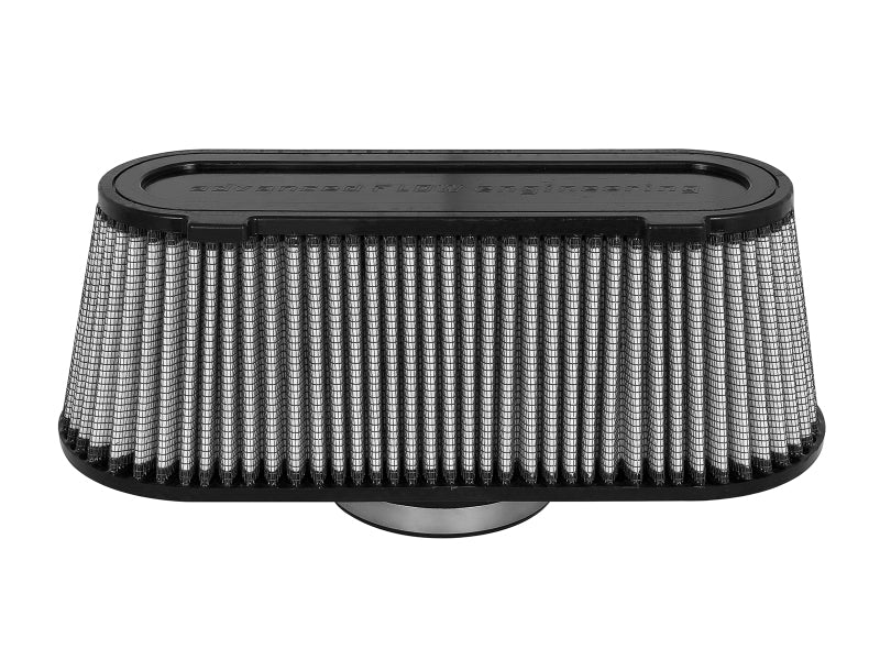 AFE Universal Pro Dry S Filter - aFe MagnumFLOW Air Filters IAF PDS A/F PDS 3-7/8F x (14 x 5-1/2)B x(12 x 3-1/2)T x 5H