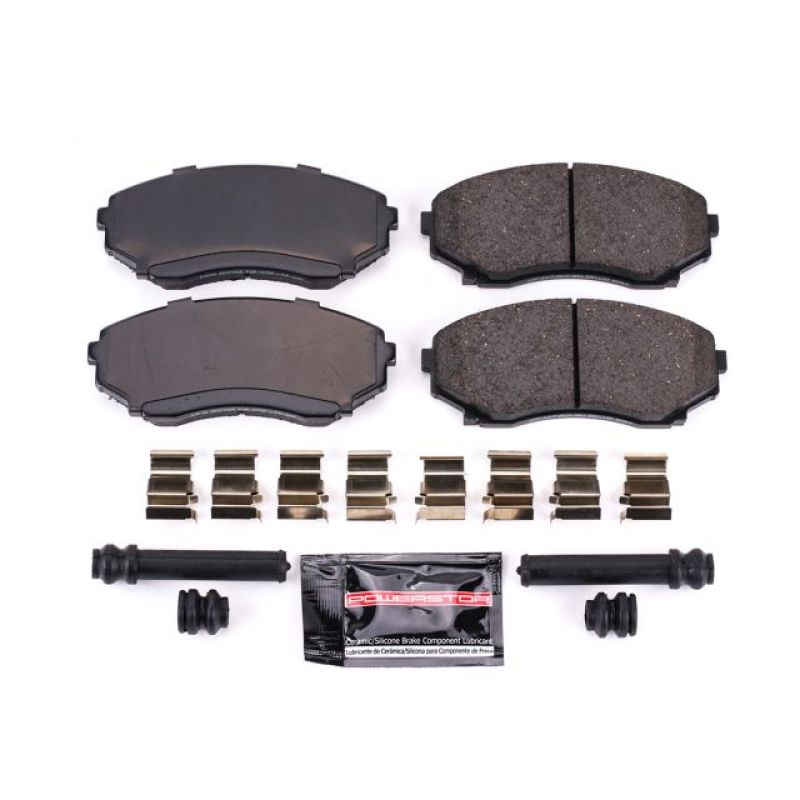 PSB Z23 Evolution Brake Pads - Power Stop 92-98 Mazda MPV Front Z23 Evolution Sport Brake Pads w/Hardware