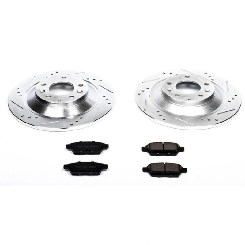PSB Z23 Evolution Kit - Power Stop 06-07 Mazda 6 Rear Z23 Evolution Sport Brake Kit