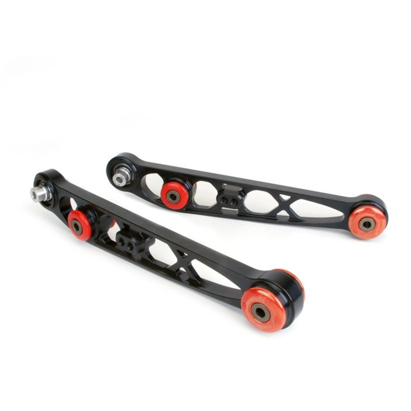 SK Ultra Control Arms - Skunk2 Honda/Acura EG/DC Ultra Series Rear Lower Control Arm Set - Black