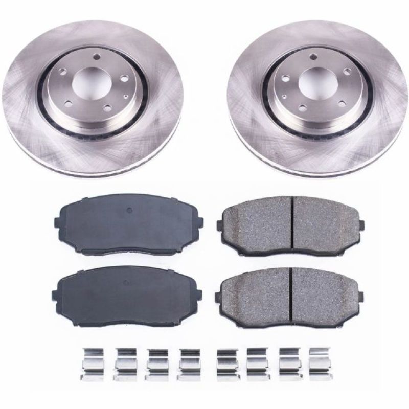 PSB Autospecialty Kit - Power Stop 16-18 Mazda CX-9 Front Autospecialty Brake Kit