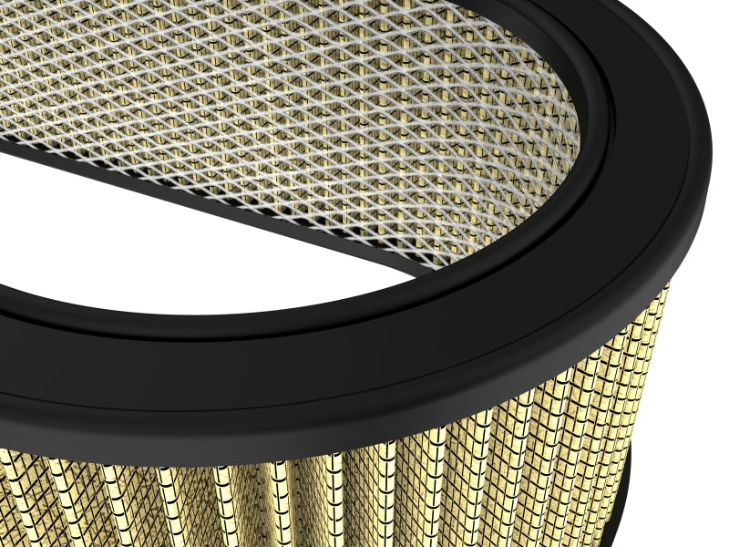 AFE Universal Pro-G 7 Filter - aFe Magnum FLOW Custom Air Filter 18-1/8 IN L x 7-1/4 IN W x 5 IN H w/ Expanded Metal