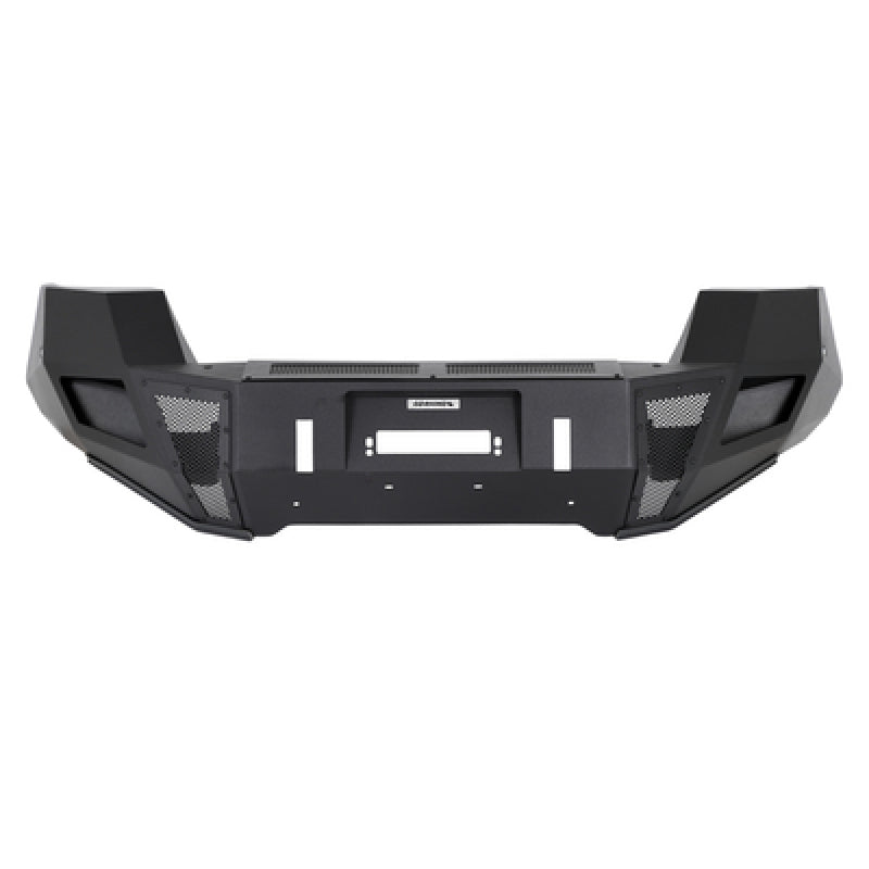 GOR BR6 Bumper - Go Rhino 16-22 Toyota Tacoma BR6 Front Bumper Replacement - Tex. Black