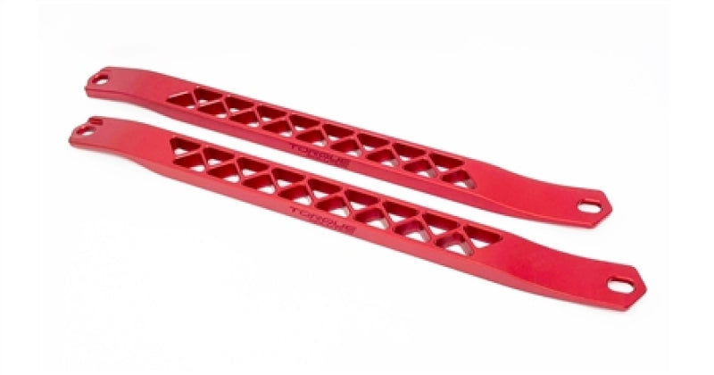 TQS Billet Strut Cross Braces - Torque Solution Billet Strut Cross Braces (Red) Toyota GR Supra MKV A90 / A91