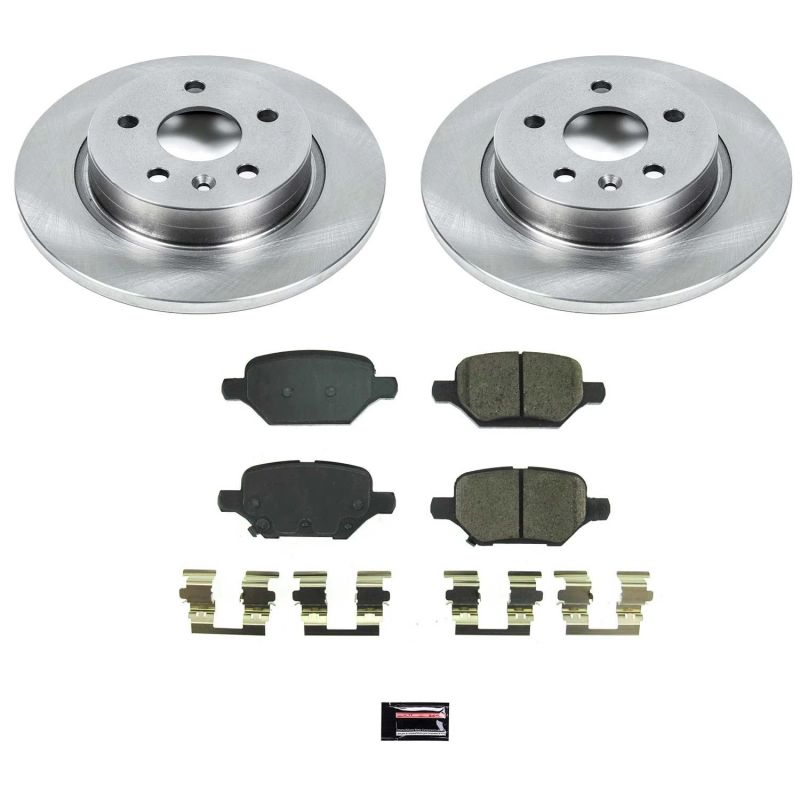 PSB Autospecialty Kit - Power Stop 18-20 Buick Encore Rear Autospecialty Brake Kit