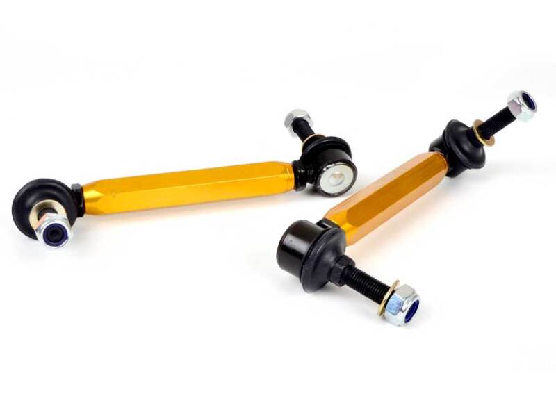 WL Sway Bar Links - Whiteline 07+ Nissan Skyline R35 GT-R Rear Swaybar link kit h/duty-adjustable steel ball
