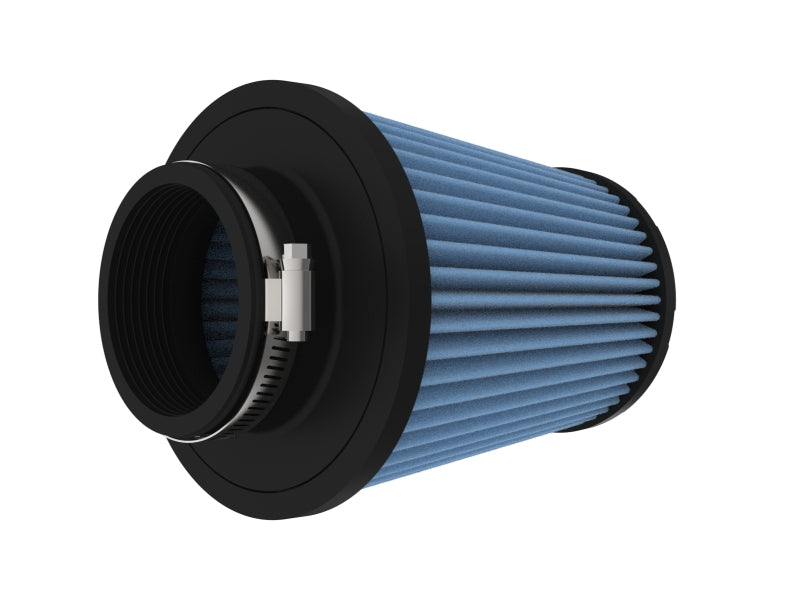 AFE Universal D2 Dura Dry Air Filter - aFe POWER Universal Clamp-On Air Filter w/ D2 Dura-Dry Media - 3in F x 6in B x 4-3/4in T x 7in H