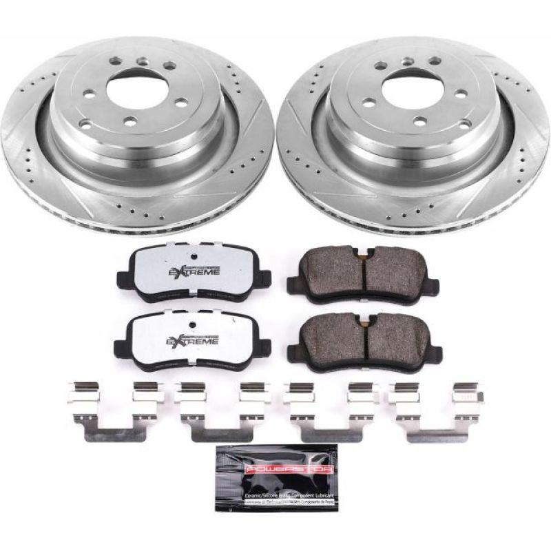 PSB Z36 Truck & Tow Kit - Power Stop 06-12 Land Rover Range Rover Rear Z36 Truck & Tow Brake Kit