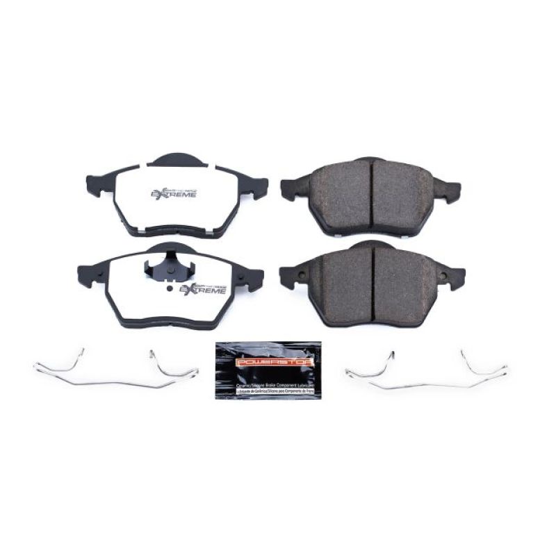 PSB Z26 Extreme Brake Pads - Power Stop 00-03 Audi TT Front Z26 Street Brake Pad w/Hardware