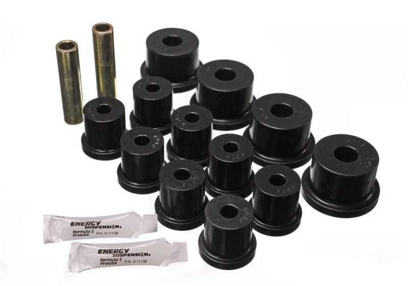 ES Spring/Shackle Bush - Black - Energy Suspension Ford Rear Spring Bushing O.E.M. - Black