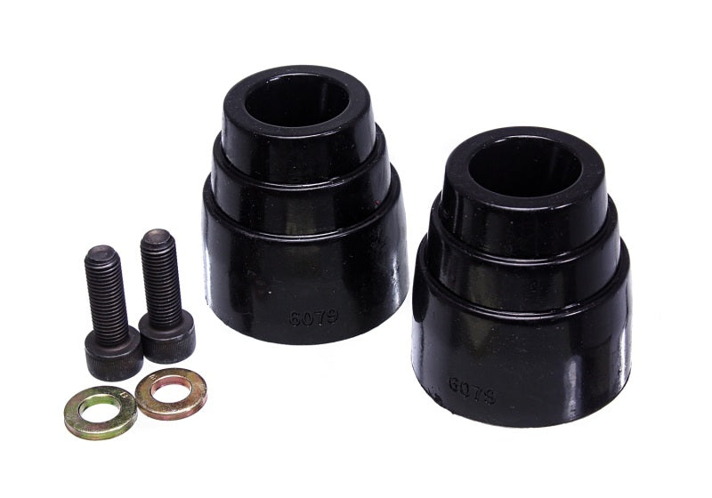 ES Bump Stops - Black - Energy Suspension 1996-2009 Toyota 4Runner Rear Bump Stops (Black)