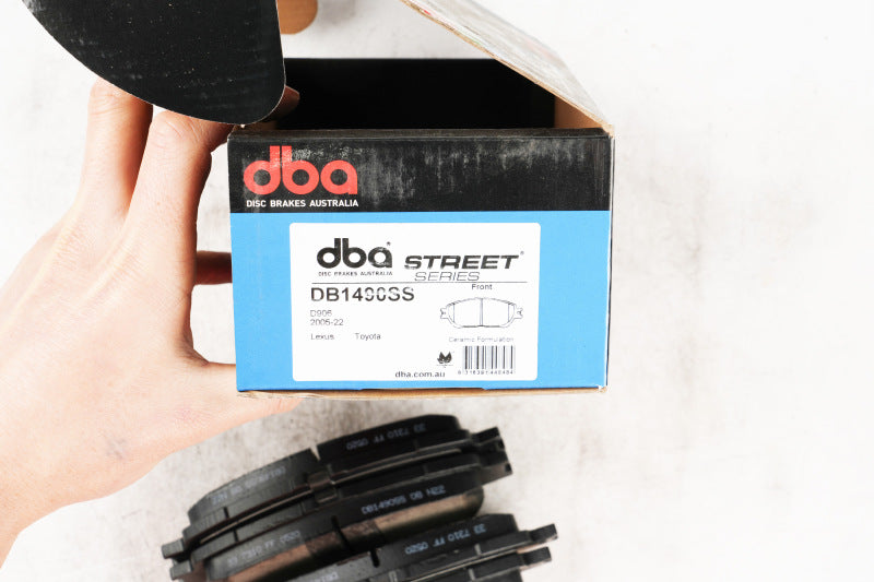 DBA Street Series Brake Pads - DBA 02-03 Lexus ES300 Street Series Front Brake Pads