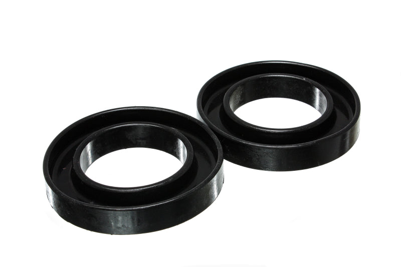 ES Spring Isolators - Black - Energy Suspension R1500 2Wd Front Coil Spring Isolator Set - Black