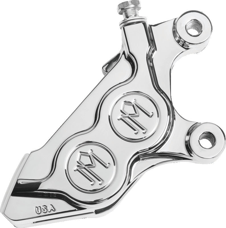 PFM Brake Calipers - Performance Machine Caliper 125X4B 11.8in (300mm) Disc - Chrome