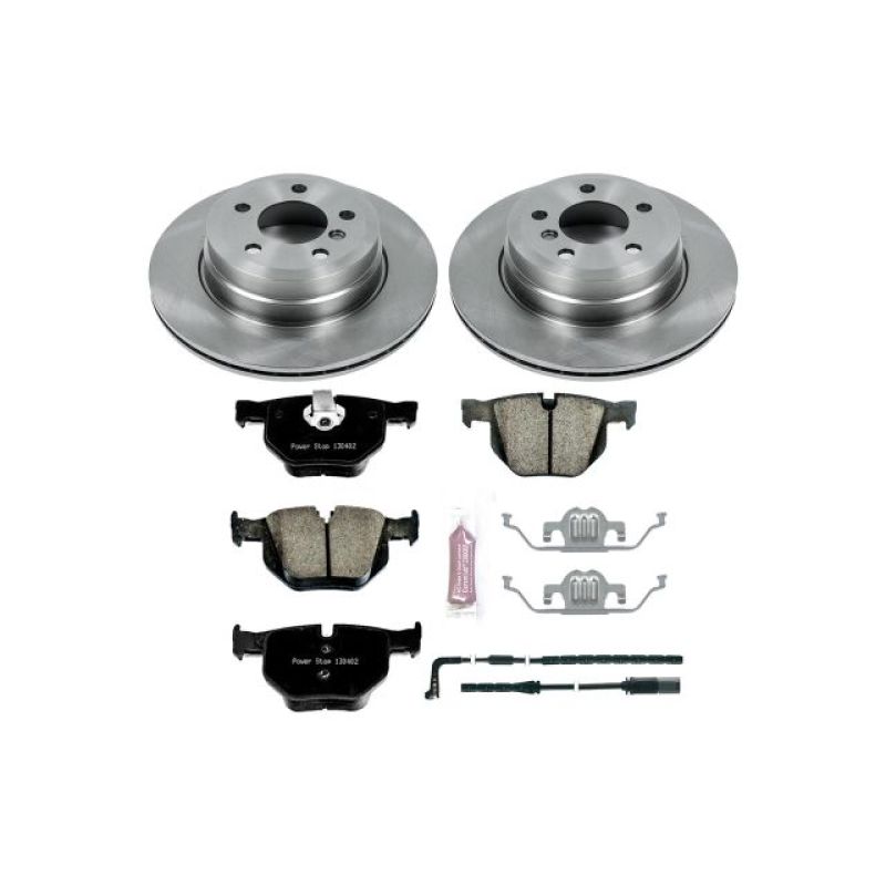 PSB Autospecialty Kit - Power Stop 07-15 BMW X5 Rear Autospecialty Brake Kit