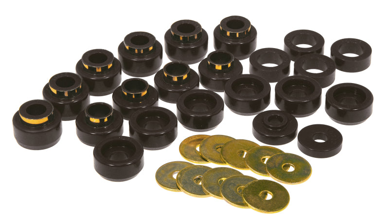 PRO Body/Subframe Bush - Blk - Prothane 87-96 Jeep Wrangler Body Mount - Black