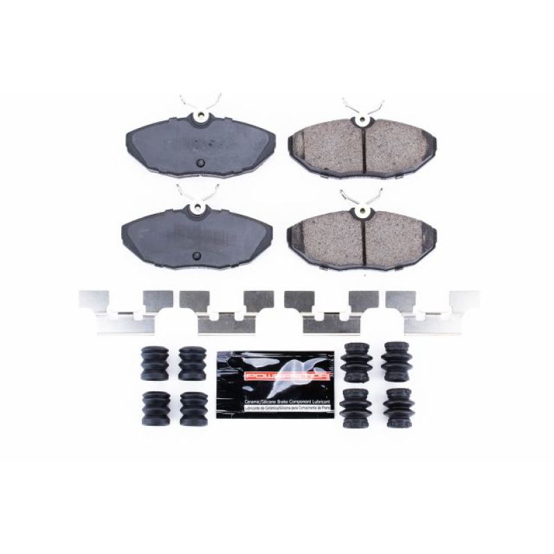 PSB Z23 Evolution Brake Pads - Power Stop 2005 Jaguar Vanden Plas Rear Z23 Evolution Sport Brake Pads w/Hardware