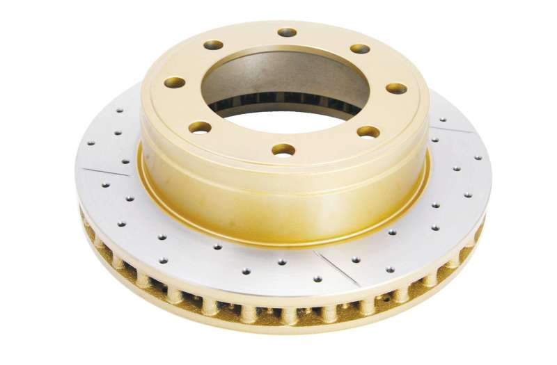 DBA Street Slot&Drill Rotors - DBA 86-92 Mazda RX-7 (5 Lug Models) Front Street Series Drilled & Slotted Rotor