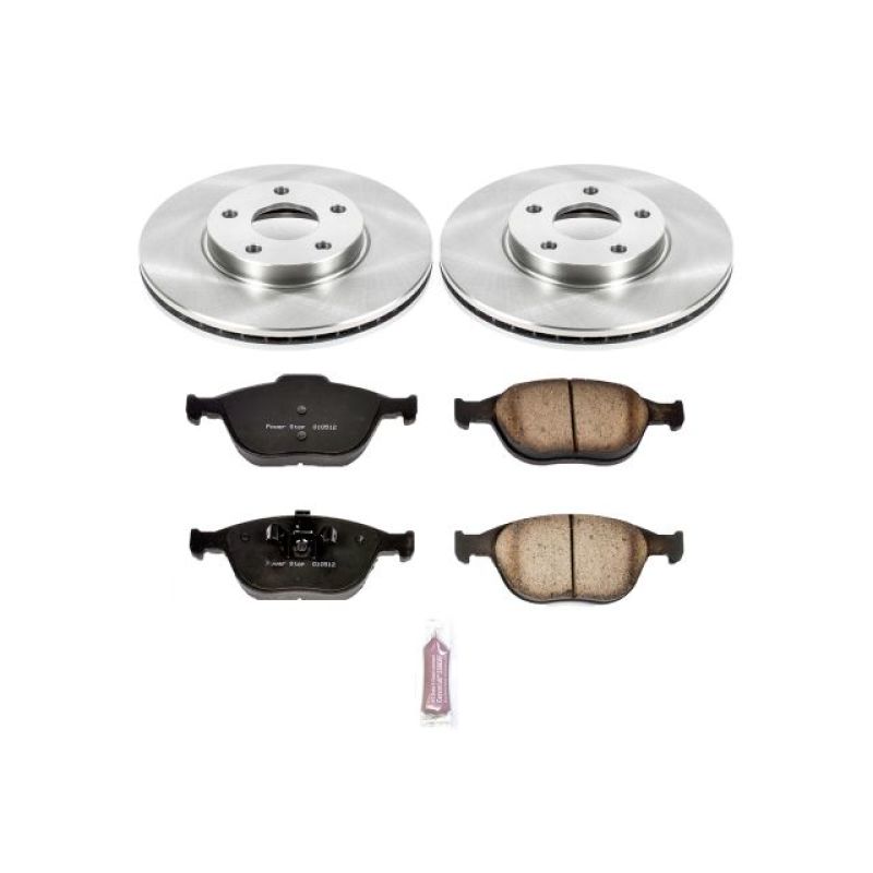 PSB Autospecialty Kit - Power Stop 10-13 Ford Transit Connect Front Autospecialty Brake Kit
