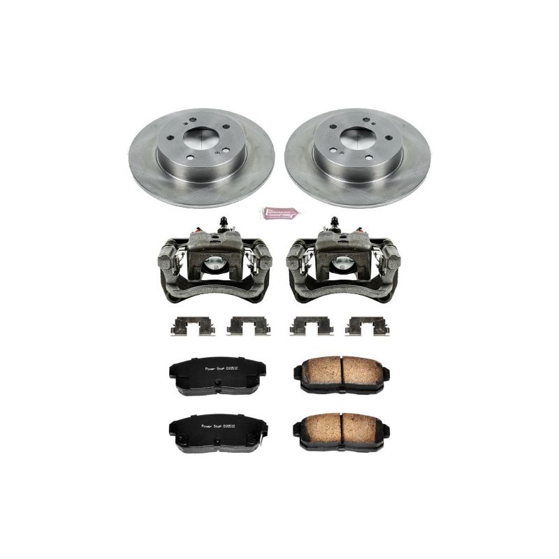 PSB Autospecialty Kit w/Cals - Power Stop 2001 Infiniti I30 Rear Autospecialty Brake Kit w/Calipers