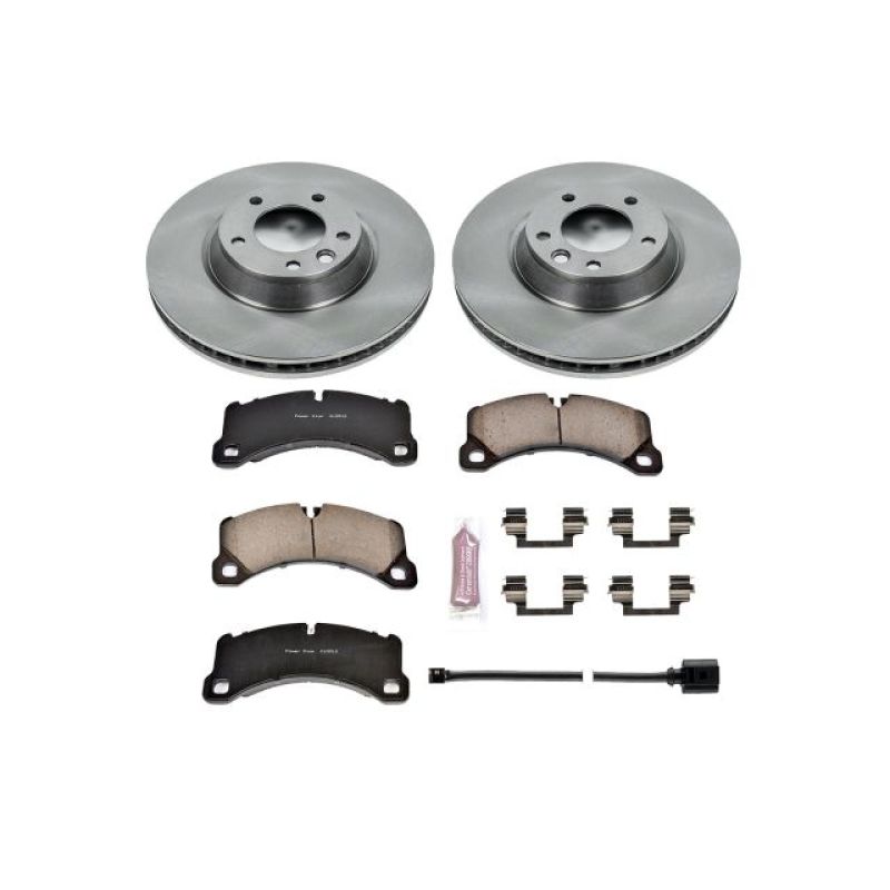 PSB Autospecialty Kit - Power Stop 11-18 Porsche Cayenne Front Autospecialty Brake Kit
