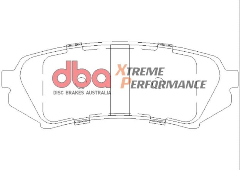 DBA XP650 Brake Pads - DBA 00-07 Toyota Land Cruiser XP650 Rear Brake Pads