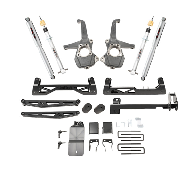 BT Lift Kit w Shocks - Belltech 19-20 Chevrolet Silverado / GMC Sierra 1500 4WD 6in Suspension Lift Kit w/ Shocks