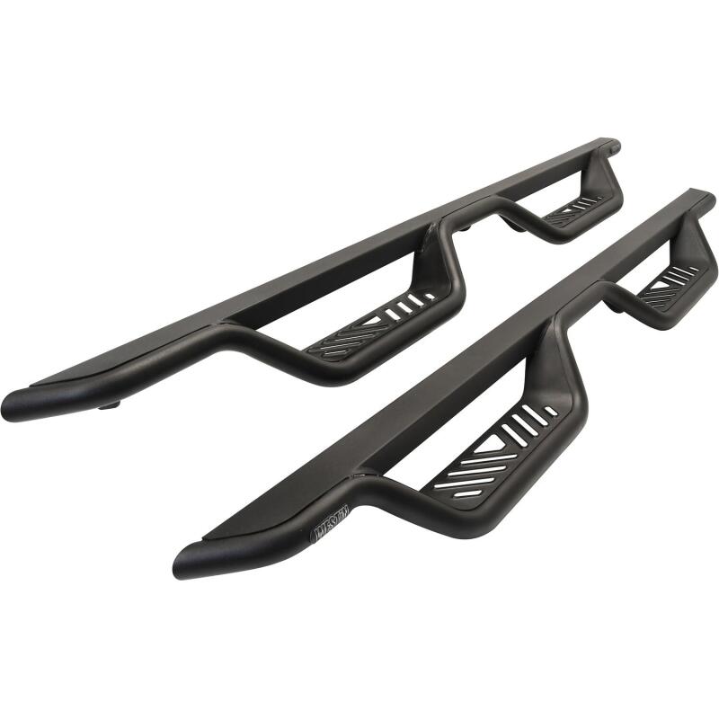 WES Nerf Bars - Outlaw - Westin 99-13 Chevrolet Silverado 1500 (Ext. Cab) Outlaw Drop Nerf Step Bars - Textured Black