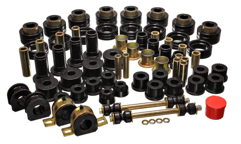 ES Hyper-Flex Sets - Black - Energy Suspension 94-01 Dodge Ram 1500 2WD / 94-02 Ram 2500/3500 2WD Black Hyper-flex Master Bushing