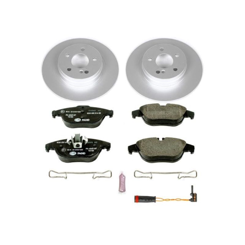 PSB Euro-Stop Kit - Power Stop 13-15 Mercedes-Benz GLK250 Rear Euro-Stop Brake Kit