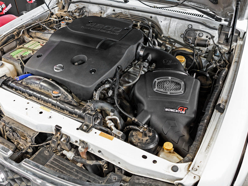 AFE Momentum GT Cold Air Intakes - aFe Momentum GT PRO DRY S Cold Air Intake System 01-16 Nissan Patrol (Y61) I6-4.8L