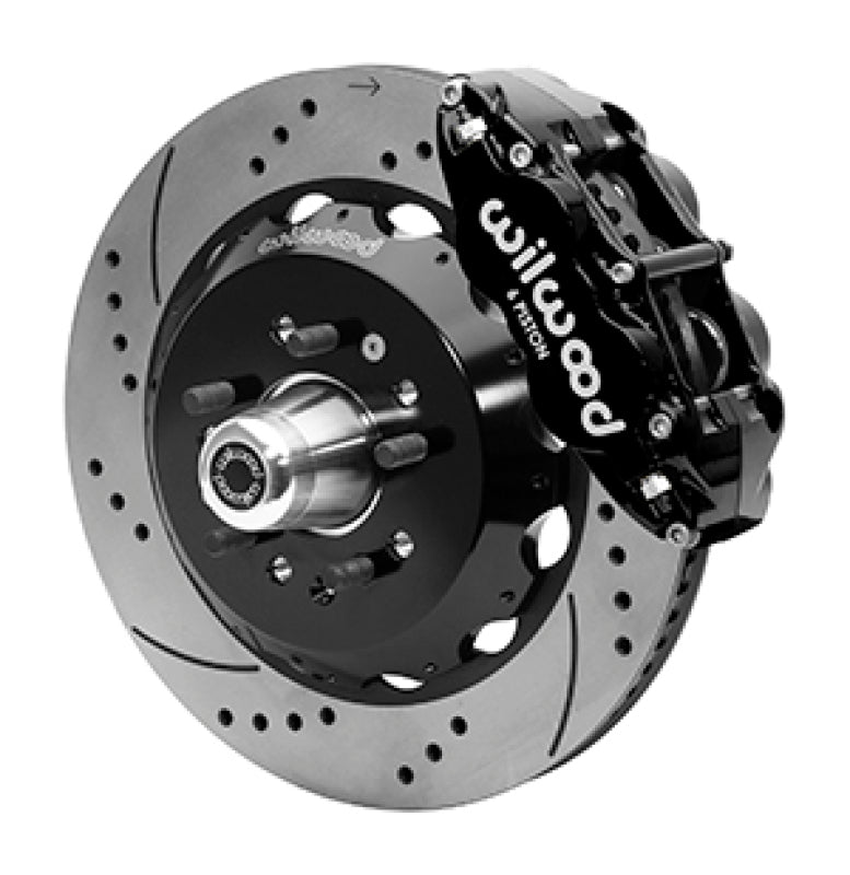 WIL Superlite Brake Kit - Wilwood 55-57 Chevy Front Kit CPP 2in. Drop